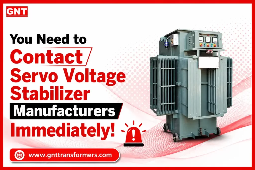 Servo Voltage Stabilizer Manufacturers