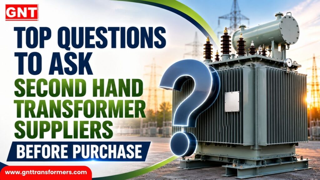 Second Hand Transformer Suppliers